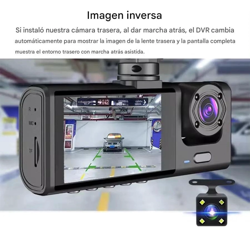 CAMARA DE AUTO SUPER FULL HD 1080 - 6