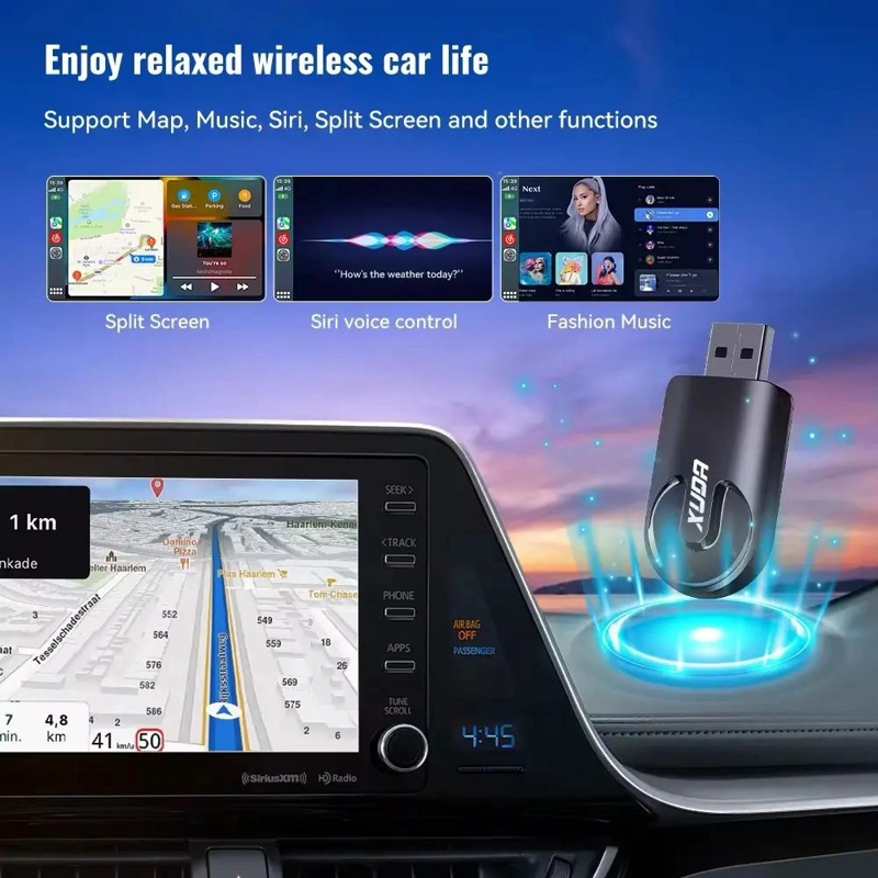ADAPTADOR MINI INALAMBRICO PARA CARPLAY - 3