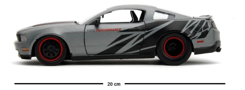 AUTO COLECCION FORD MUSTANG GT 2010 ESCALA 1:24 - 2