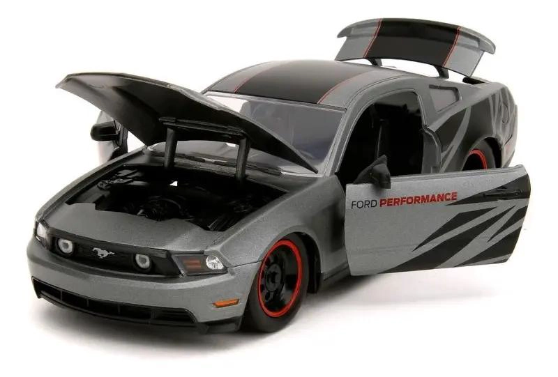 AUTO COLECCION FORD MUSTANG GT 2010 ESCALA 1:24 - 3