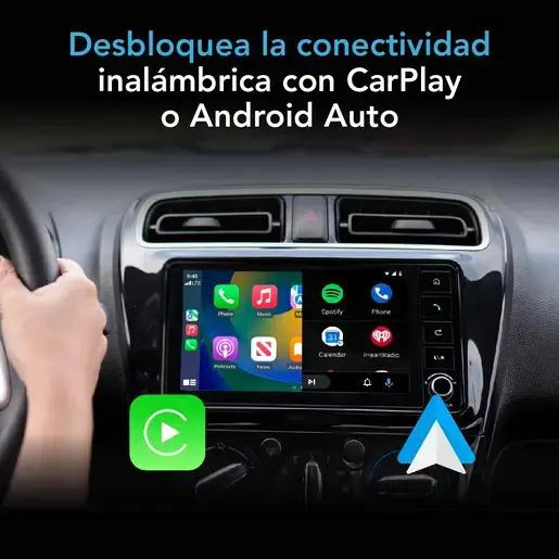 ADAPTADOR CARPLAY INALAMBRICO USB ANDROID AUTO - 5