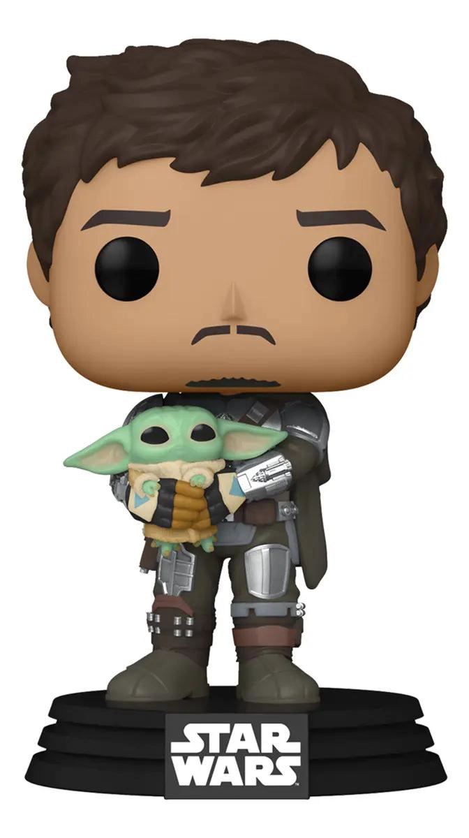 FUNKO POP MANDO SOSTENIENDO AL NIÑO - 1