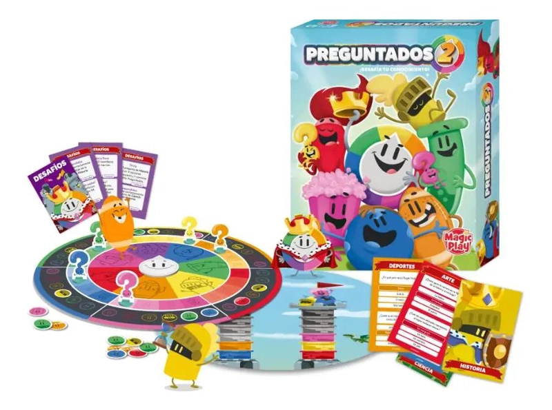 JUEGO DE MESA MAGIC PLAY PREGUNTADOS 2 - 1