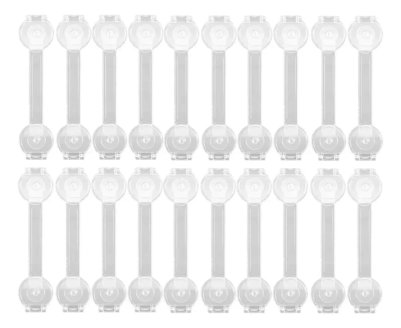 PACK 20 SEGUROS PARA PUERTAS Y CAJONES - 2