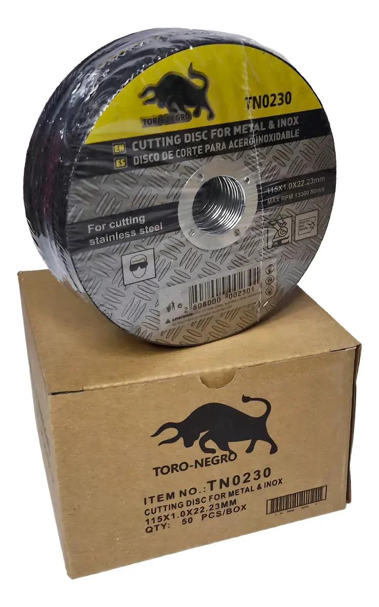 DISCO DE CORTE PARA METAL 115MM ULTRA REFORZADO - 1