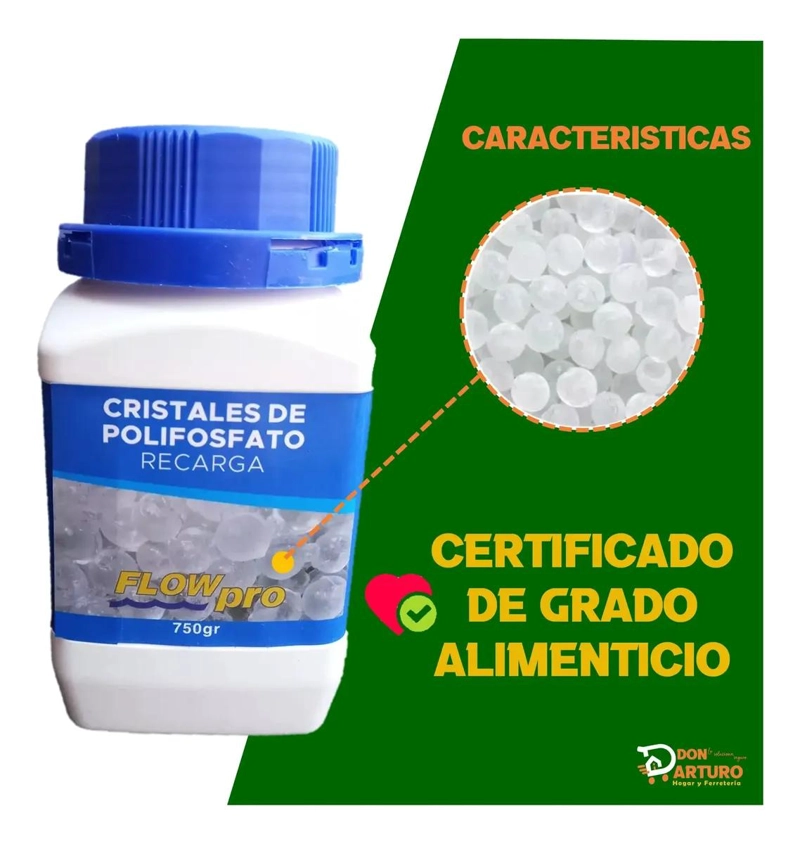 RECARGA CRISTALES ANTISARRO 750 G FILTRO - 2