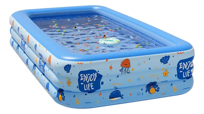 JUGUETES INFLABLES PARA PISCINA ADULTOS Y NIÑOS - 1