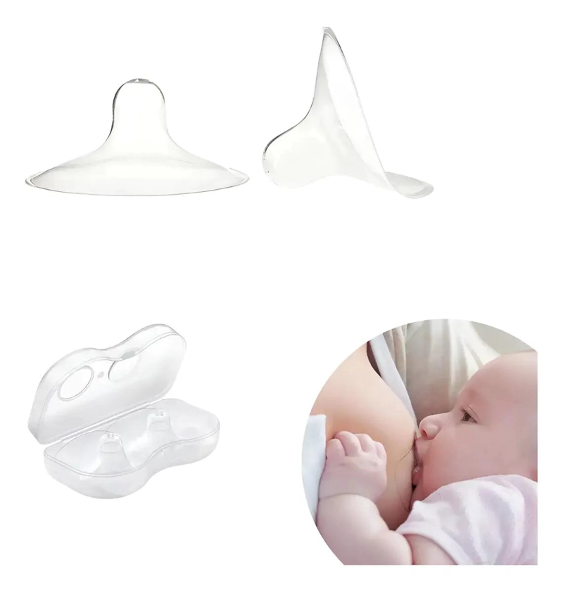 PEZONERAS DE LACTANCIA SILICONA PARA BEBE S - 1