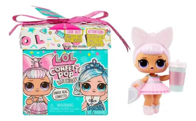 MUÑECA WABRO CONFETTI POP COLECCION - 1