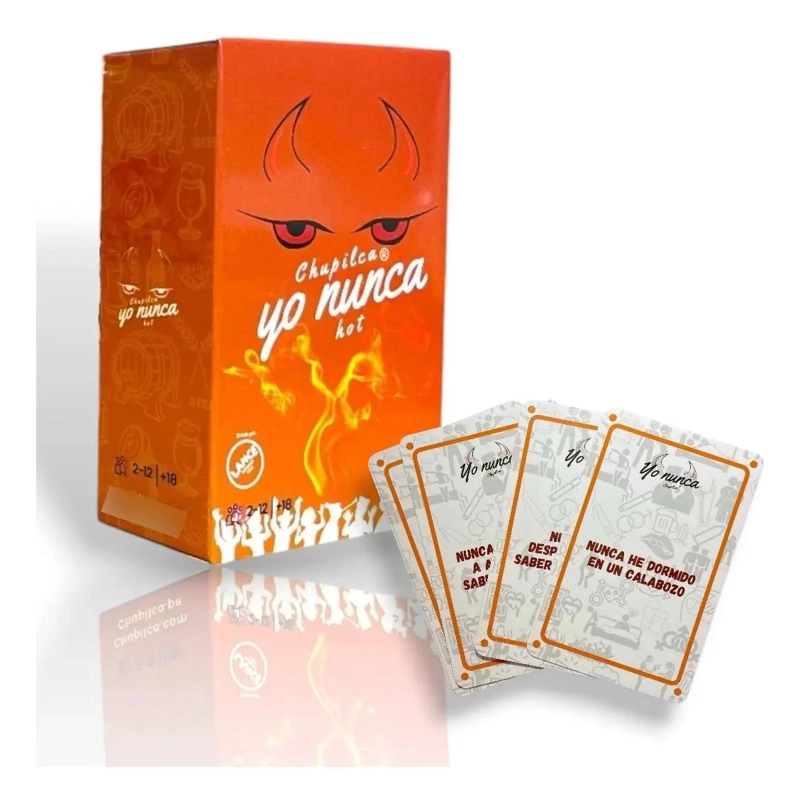 JUEGO DE MESA CHUPILCA YO NUNCA HOT - 1