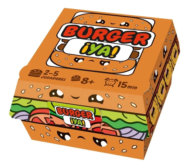 JUEGO DE MESA BURGER ¡YA! PARA TODA LA FAMILIA - 1
