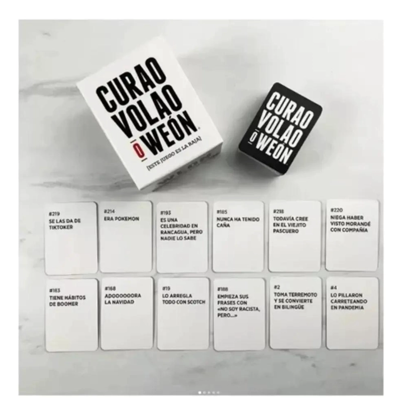 JUEGO DE CARTAS PARA ADULTOS 250 CARTAS DIVERSION - 4
