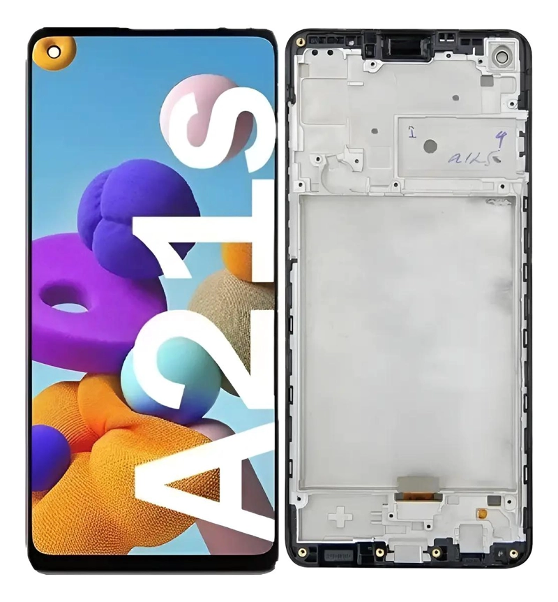 GENÉRICO PANTALLA COMPATIBLE SAMSUNG A21S CON MARCO