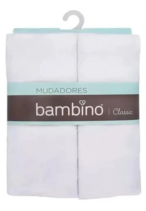 SET 2 PIEZAS MUDADORES BLANCO BEBE - 1