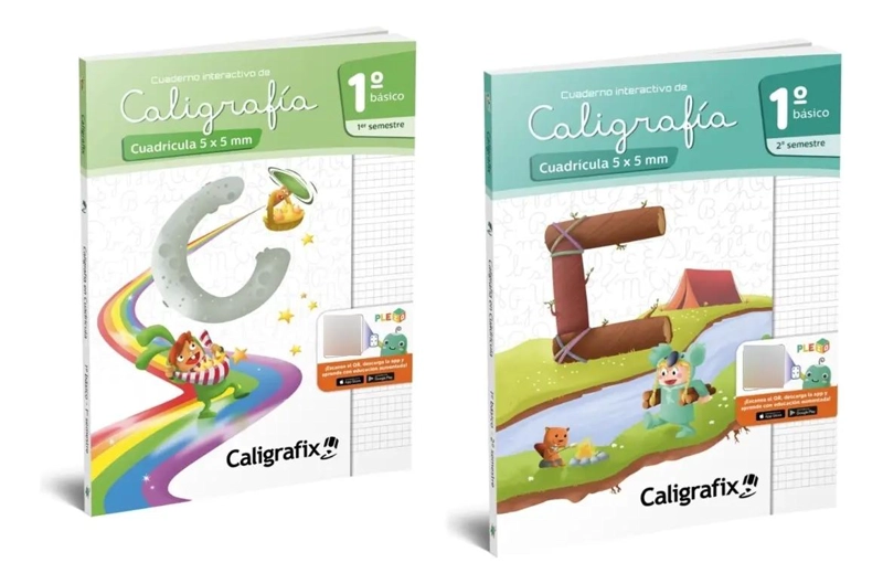 CUADERNO DE CALIGRAFIA CUADRICULA 5X5MM - 1