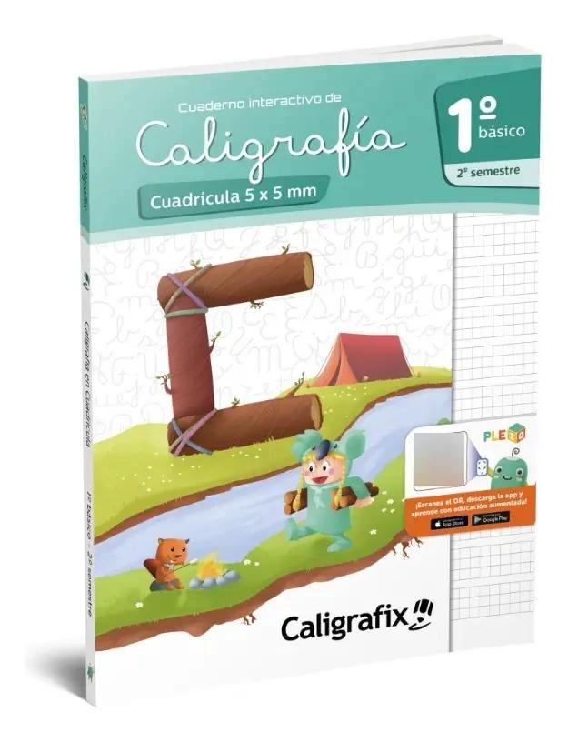 CUADERNO DE CALIGRAFIA CUADRICULA 5X5MM - 3