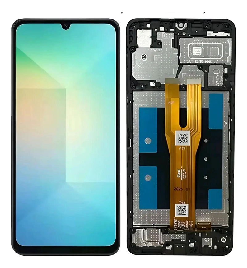 GENÉRICO PANTALLA COMPATIBLE SAMSUNG GALAXY A06 4G CON MARCO