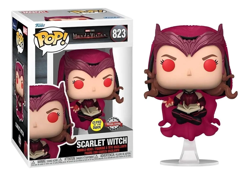 FUNKO POP WANDAVISION BRUJA ESCARLATA #823 - 3