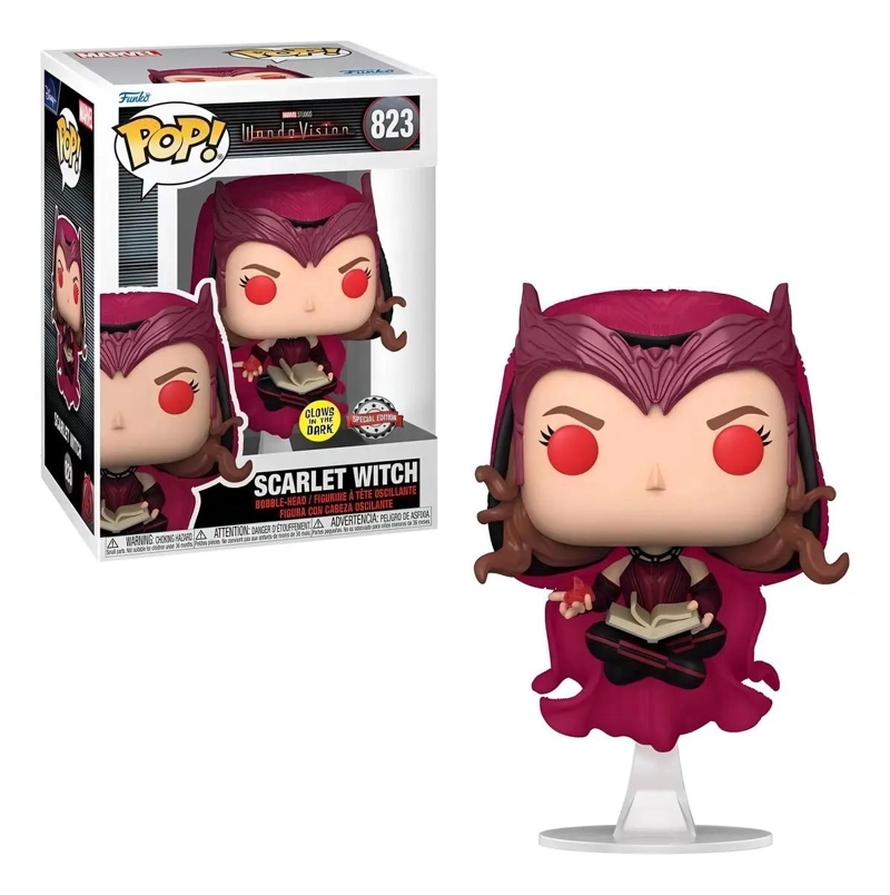 FUNKO POP WANDAVISION BRUJA ESCARLATA #823 - 4