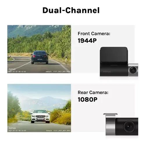 CAMARA DE AUTO QHD 1944P CON GPS Y 128GB - 4