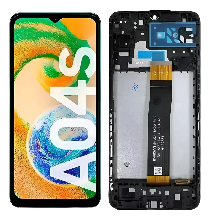 PANTALLA COMPATIBLE SAMSUNG GALAXY A04S CON MARCO - 1