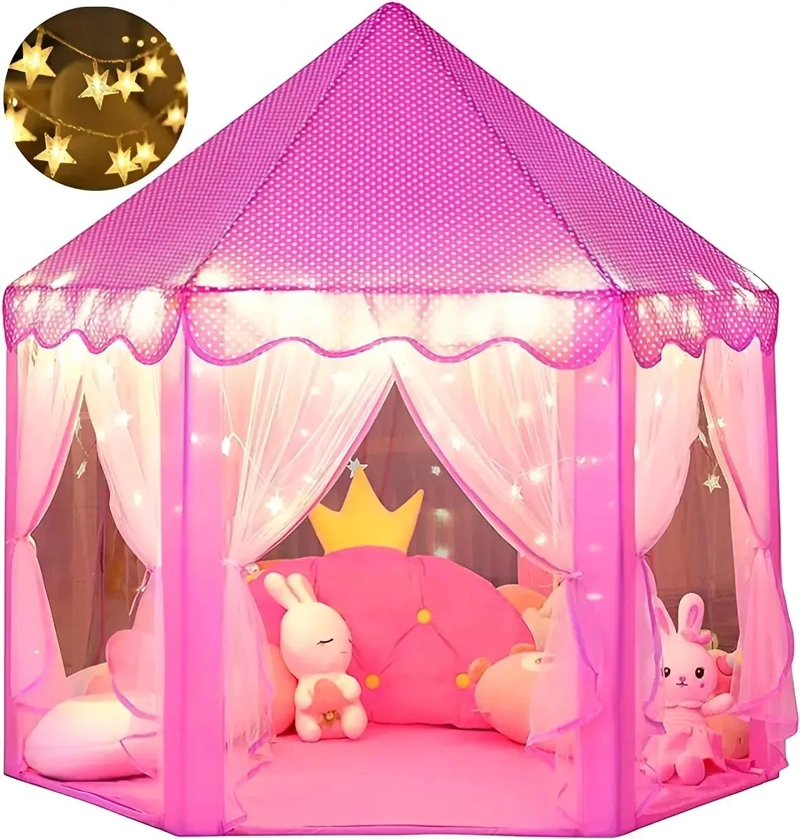 CARPA CASTILLO PLEGABLE PARA JUEGOS INFANTILES - 1