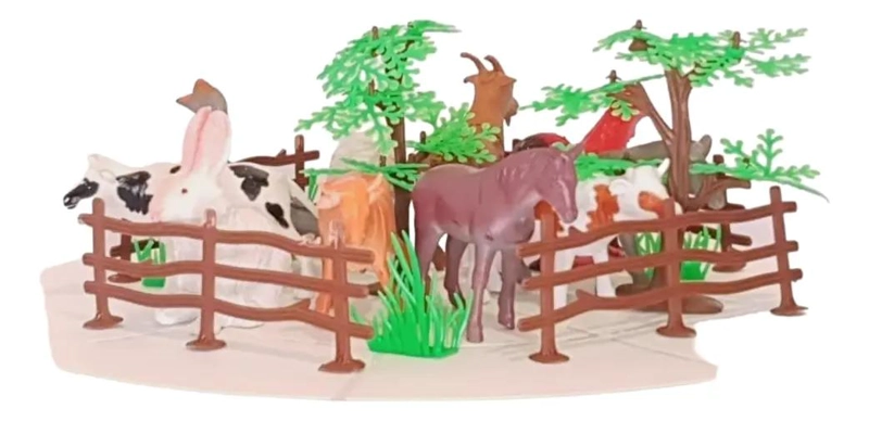 SET DE 20 FIGURAS DE ANIMALES DE GRANJA - 3