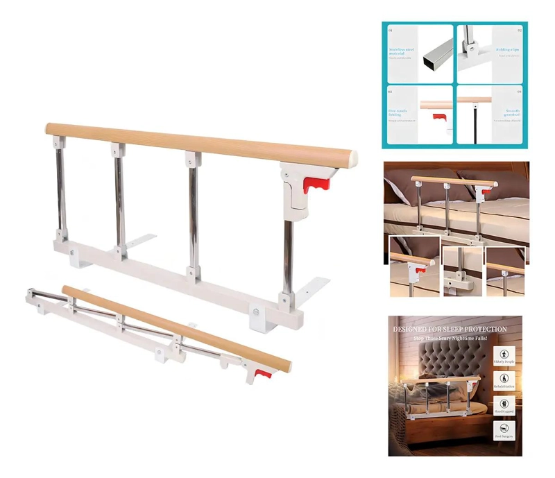 BARANDA PLEGABLE PARA CAMA CUIDADO ADULTO - 1