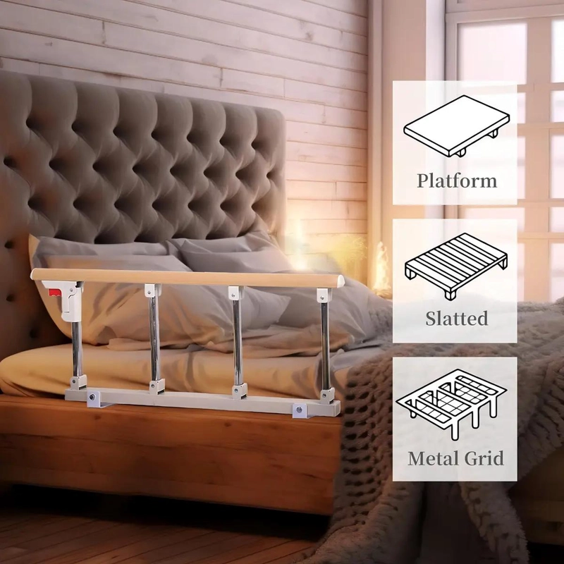 BARANDA PLEGABLE PARA CAMA CUIDADO ADULTO - 5