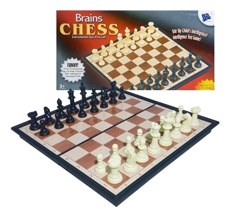 JUEGO DE AJEDREZ MAGNE TICO 33X33 CM - 3