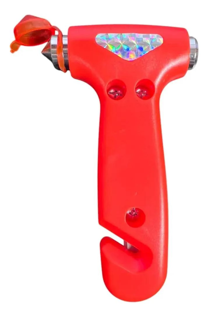 MARTILLO DE SEGURIDAD PARA AUTO CON CORTA CINTURON - 5