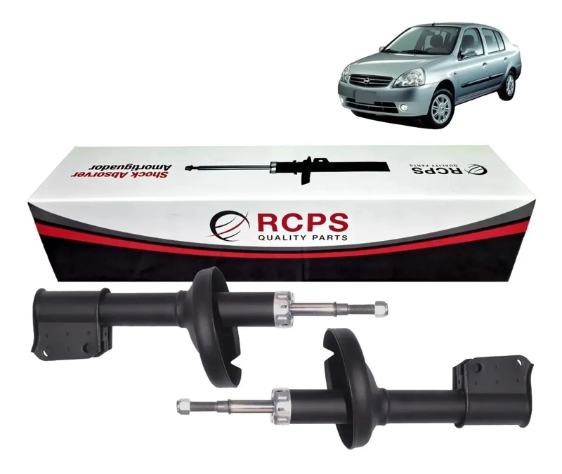 AMORTIGUADORES DELANTEROS NISSAN PLATINA 2003-2008 - 1