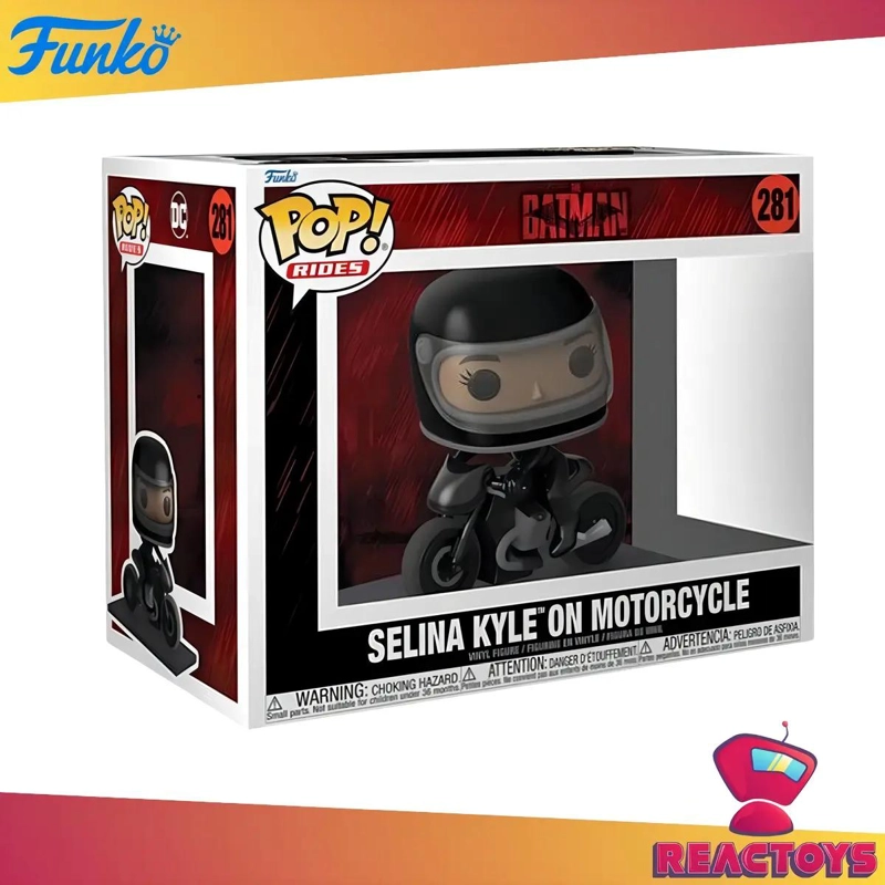 FUNKO POP SELINA KYLE EN MOTOCICLETA - 2