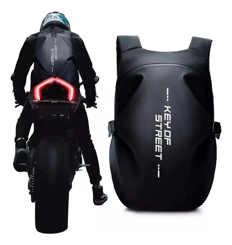 MOCHILA IMPERMEABLE PARA CASCO DE MOTOCICLETA - 1