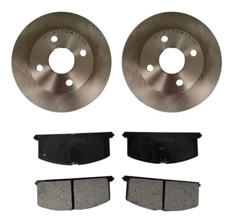 DISCOS Y PASTILLAS DE FRENO TOYOTA TERCEL 90-99 - 1