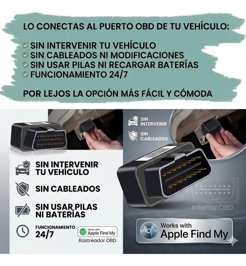 LOCALIZADOR GPS PARA VEHICULOS CON OBD - 3