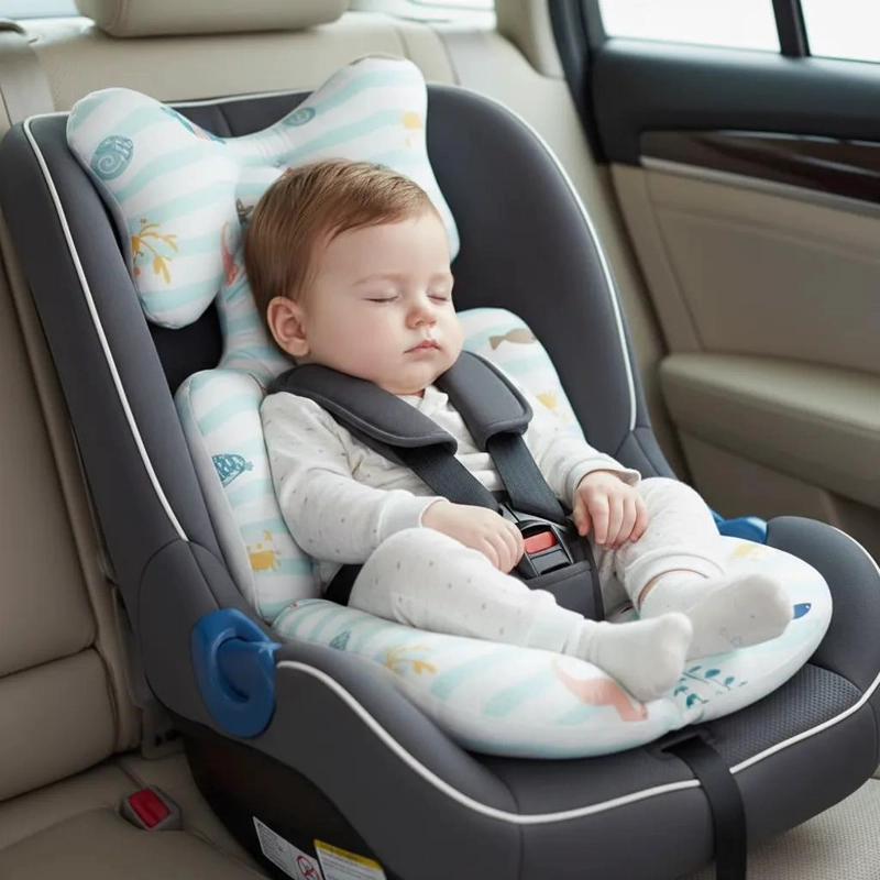 COJIN DE COCHE BEBE  SUAVE ACOLCHADO UNIVERSAL - 3