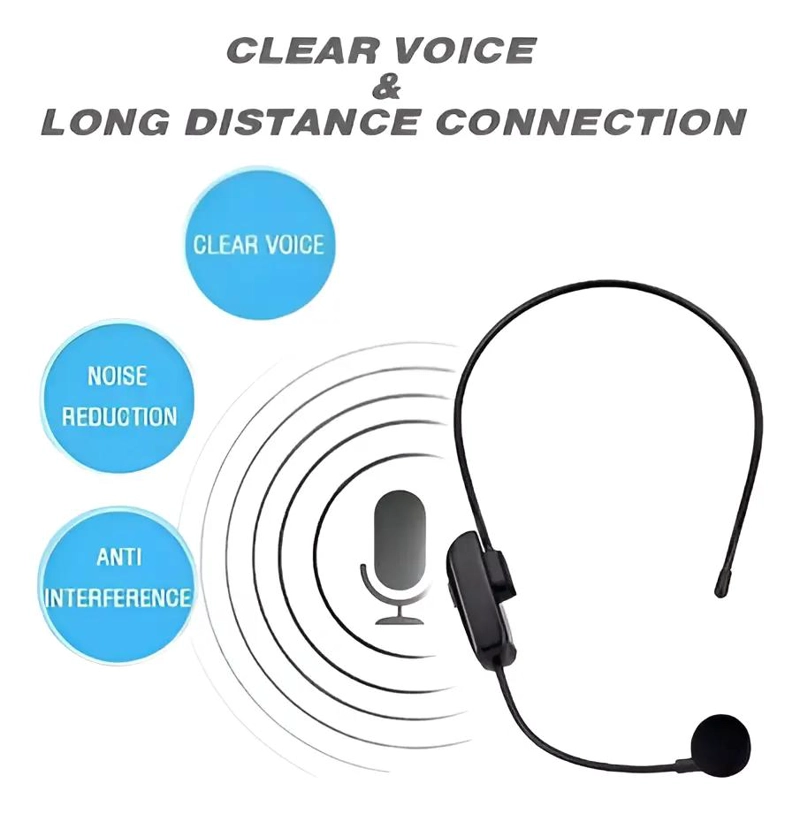 MICROFONO INALAMBRICO BLUETOOTH 5.0 PORTATIL - 5