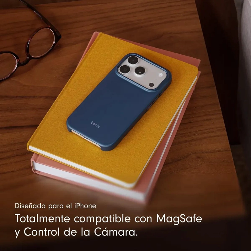 FUNDA CON MAGSAFE PARA IPHONE 17 PRO AZUL - 4