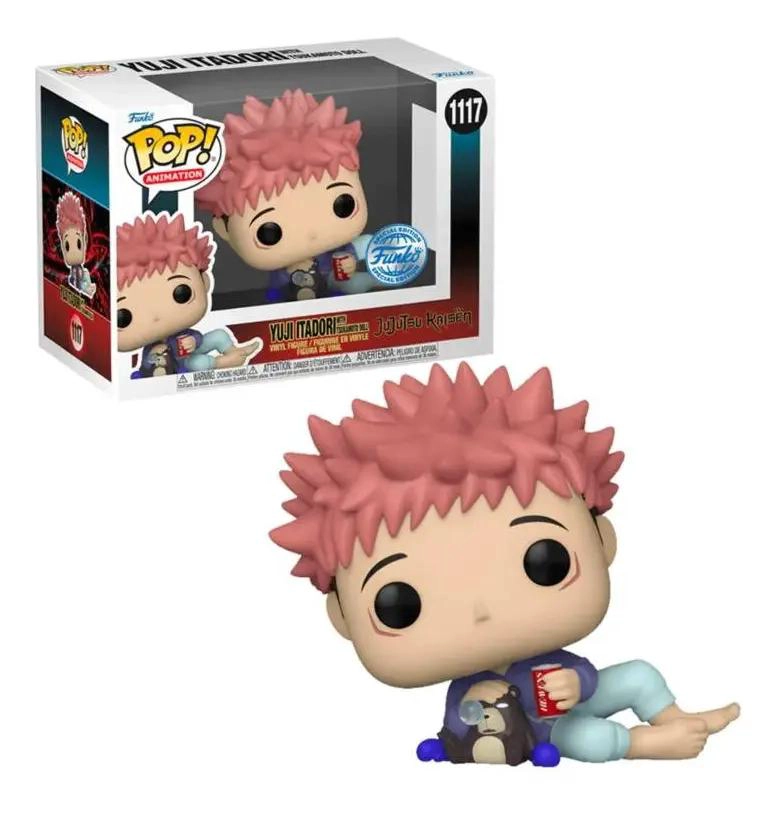 FUNKO POP YUJI ITADORI JUJUTSU KAISEN CON MUÑECO - 1