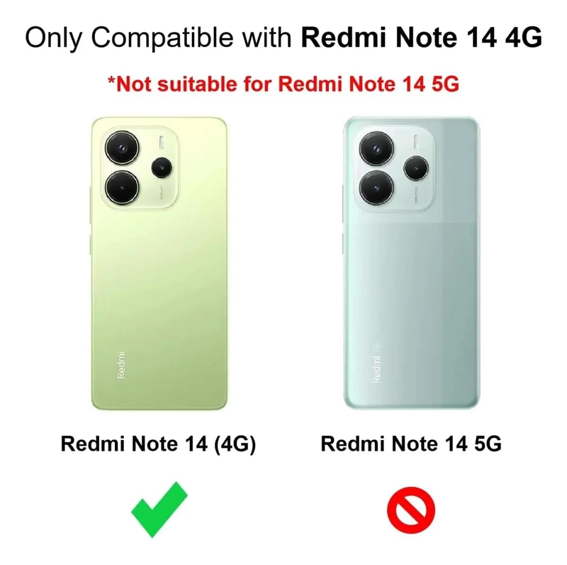 CARCASA ANTISHOCK PARA XIAOMI REDMI NOTE 14 4G - 2
