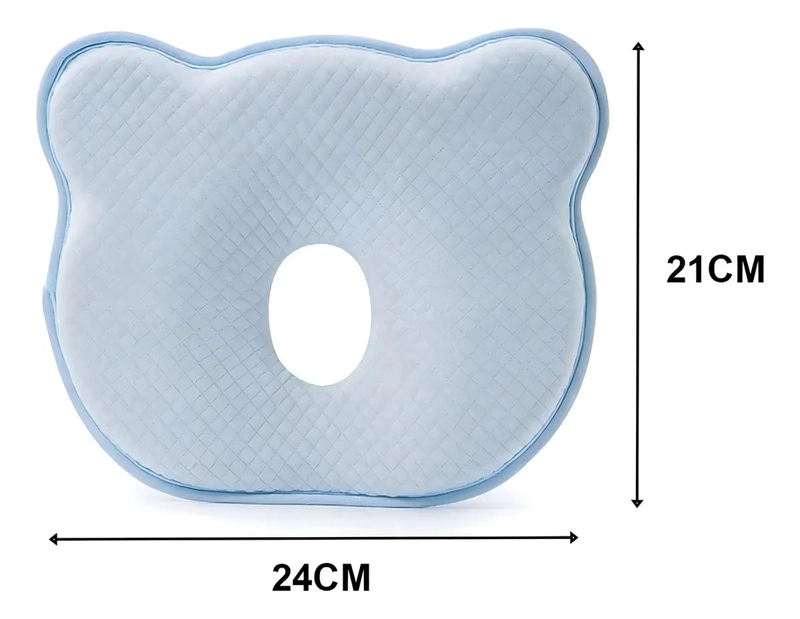 ALMOHADA MEMORY FOAM ANTIPLAGIOCEFALIA BEBE  0-12 M - 2