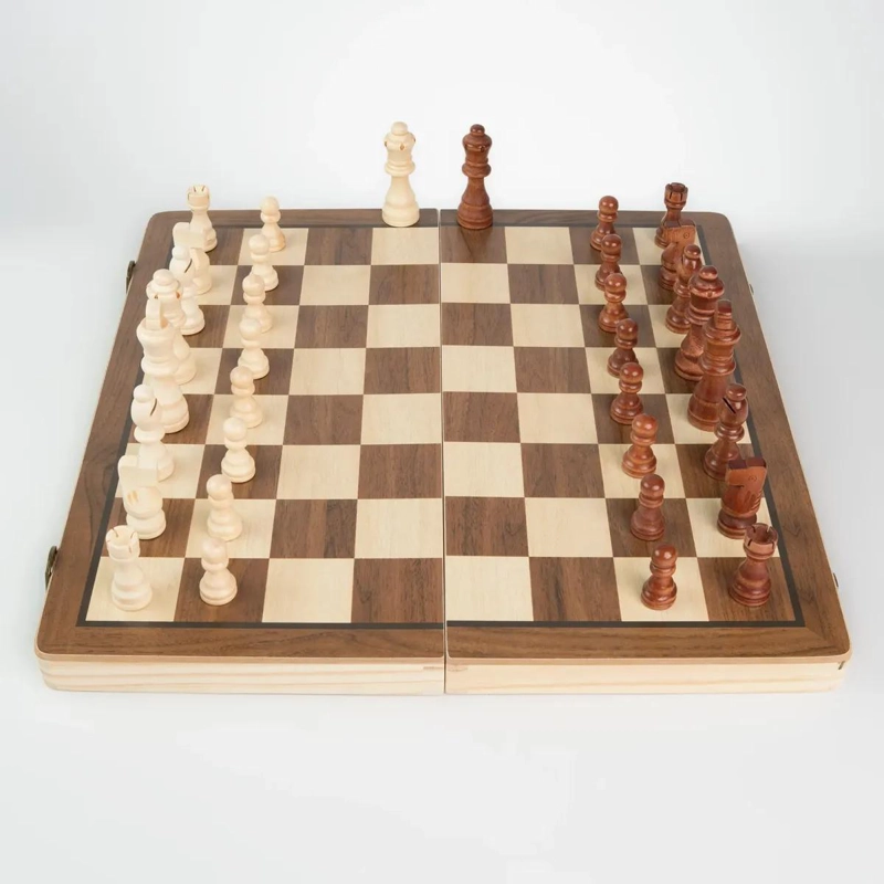 TABLERO DE AJEDREZ PLEGABLE MAGNE TICO 39X39CM - 2