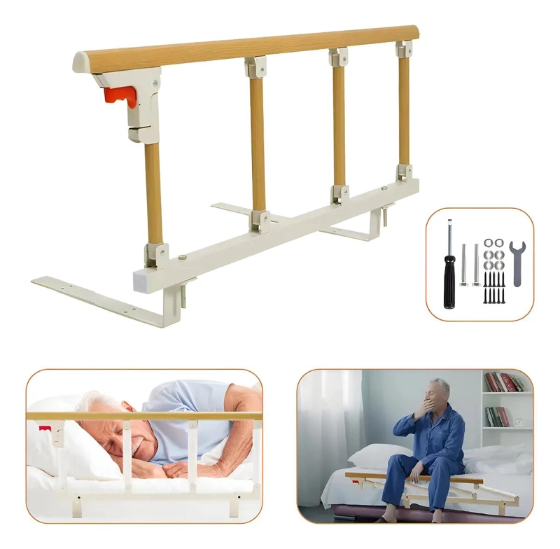 BARANDA PLEGABLE PARA CAMA ADULTO MAYOR 94 CM - 1