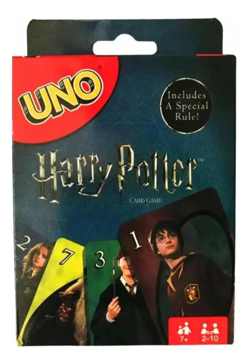 JUEGO DE CARTAS UNO TEMATICA HARRY POTTER - 1