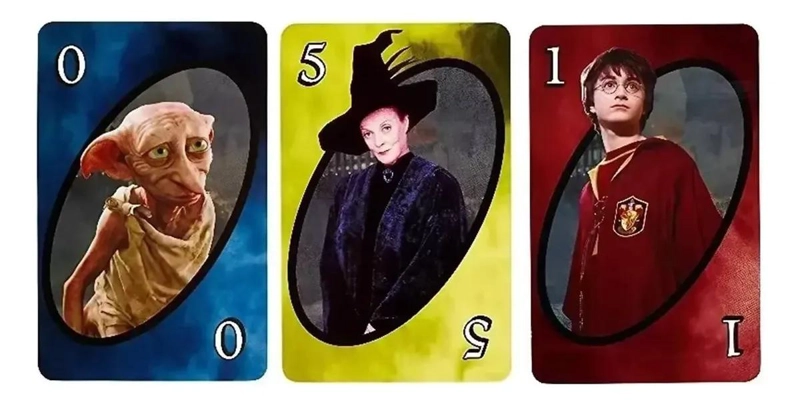 JUEGO DE CARTAS UNO TEMATICA HARRY POTTER - 2