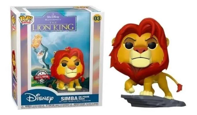 FUNKO POP DISNEY REY LEON EN ROCA - 1