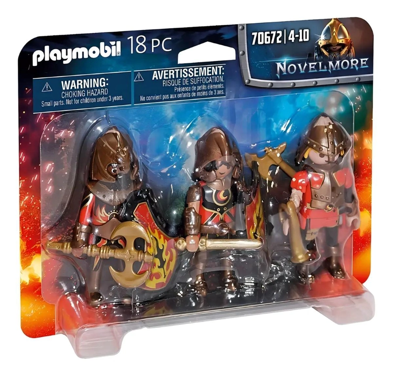 FIGURAS ARMABLES NOVELMORE 3 BANDIDOS - 1