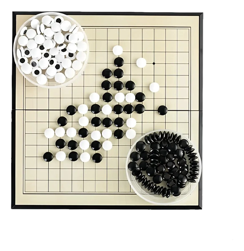 JUEGO DE AJEDREZ PLEGABLE MAGNE TICO - 1