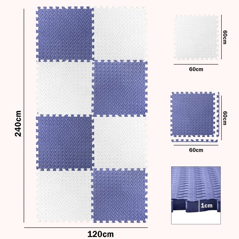 SET DE ALFOMBRILLAS DE GOMA EVA PUZZLE 10MM - 3